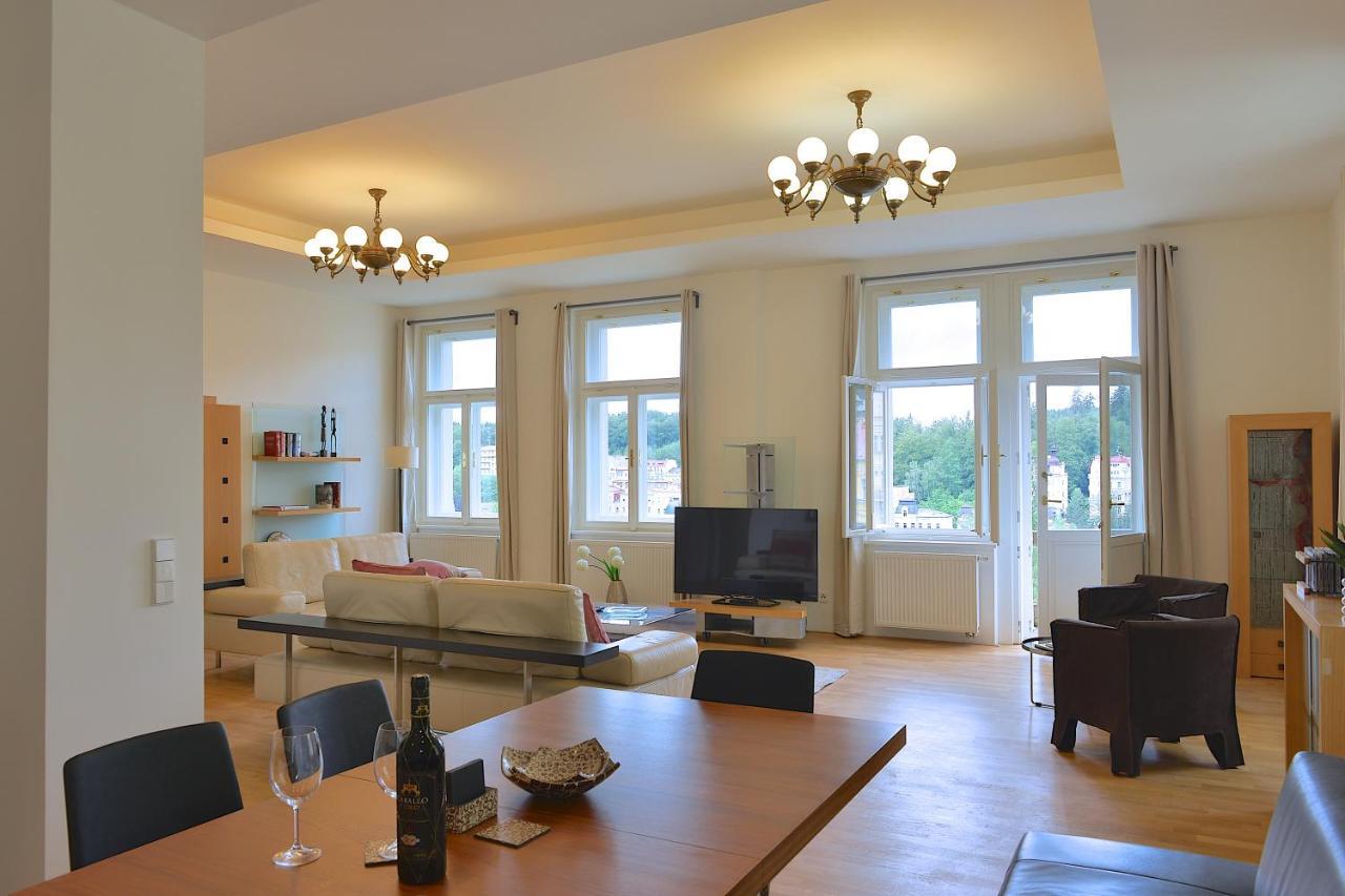 Kolonada Luxury 3 Bedroom Apartment Manes Mariánské Lázně Eksteriør bilde